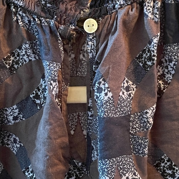 Beautiful blue quilt inspired dress!! NWOT - Picture 5 of 7